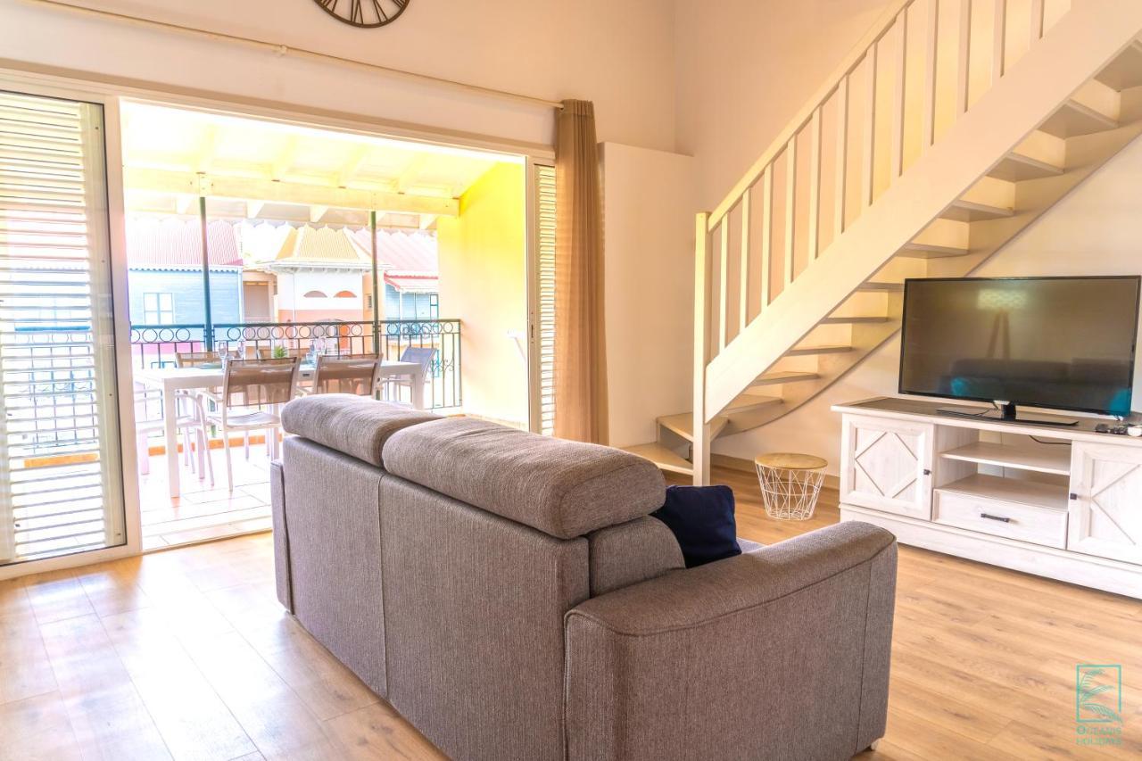 Superbe Appartement En Duplex En Residence - Caye D'Argent Le Gosier  Dış mekan fotoğraf